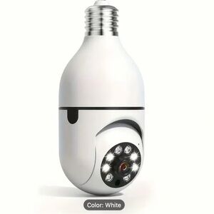 Smart Light Bulb Security Camera